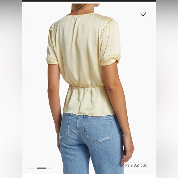 32 - NWOT Paige- Felicity Surplice Top- size large - Picture 3 of 3